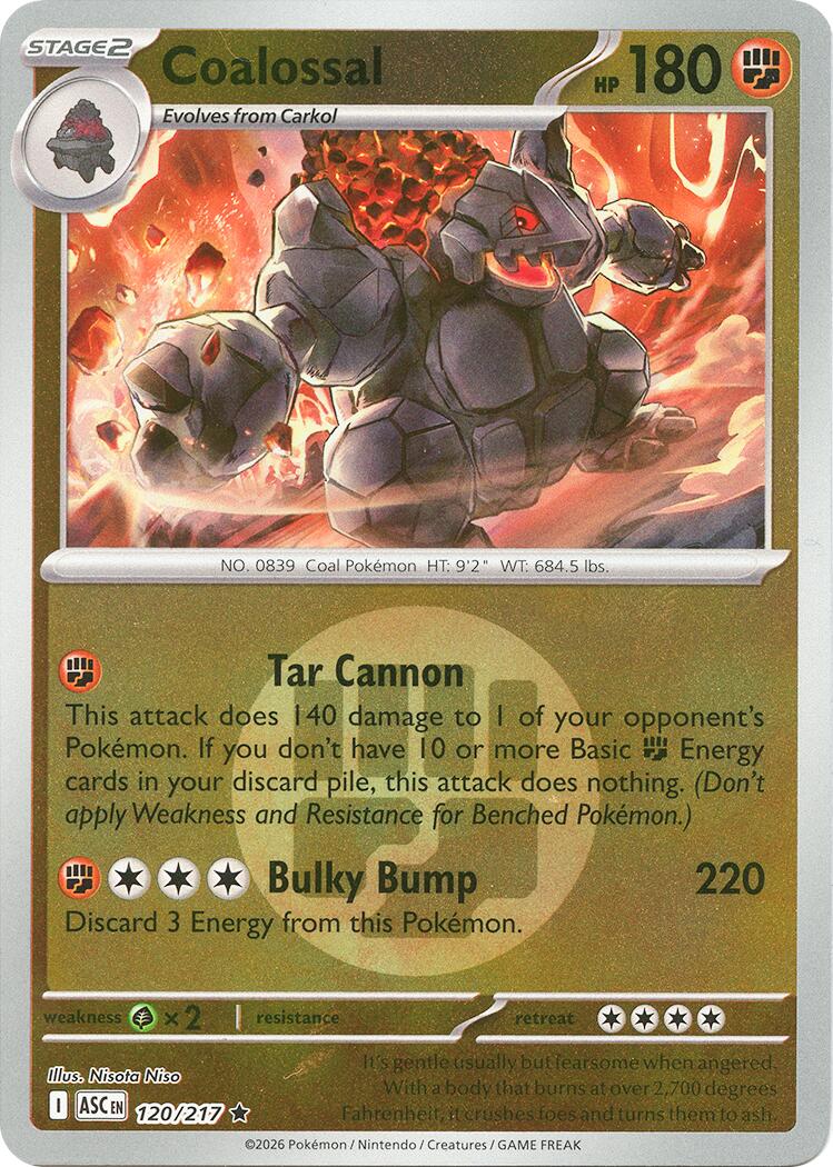 Coalossal (120/217) (Energy Symbol Pattern) [Mega Evolution: Ascended Heroes] | Exor Games Summserside