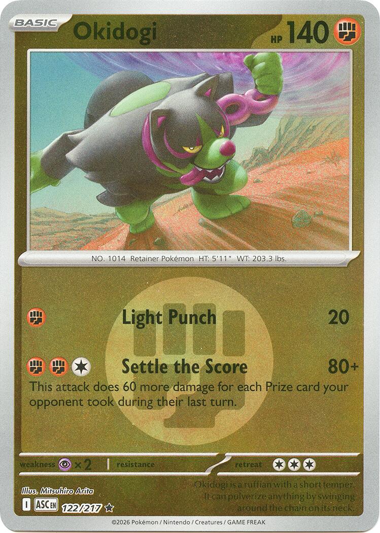 Okidogi (122/217) (Energy Symbol Pattern) [Mega Evolution: Ascended Heroes] | Exor Games Summserside
