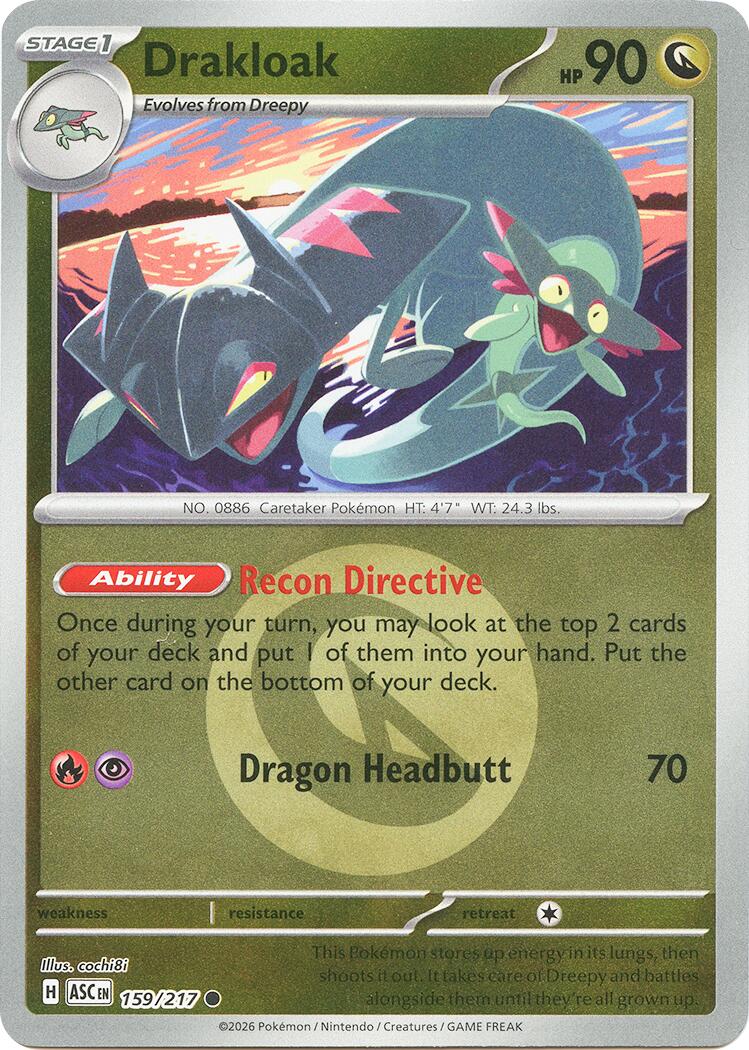 Drakloak (159/217) (Energy Symbol Pattern) [Mega Evolution: Ascended Heroes] | Exor Games Summserside