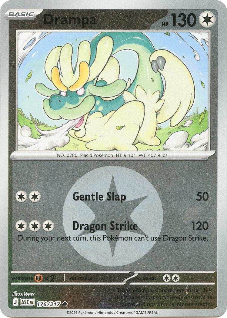 Drampa (176/217) (Energy Symbol Pattern) [Mega Evolution: Ascended Heroes] | Exor Games Summserside
