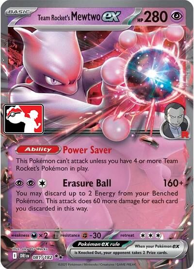 Team Rocket's Mewtwo ex (079/217) [Prize Pack Series Eight] | Exor Games Summserside