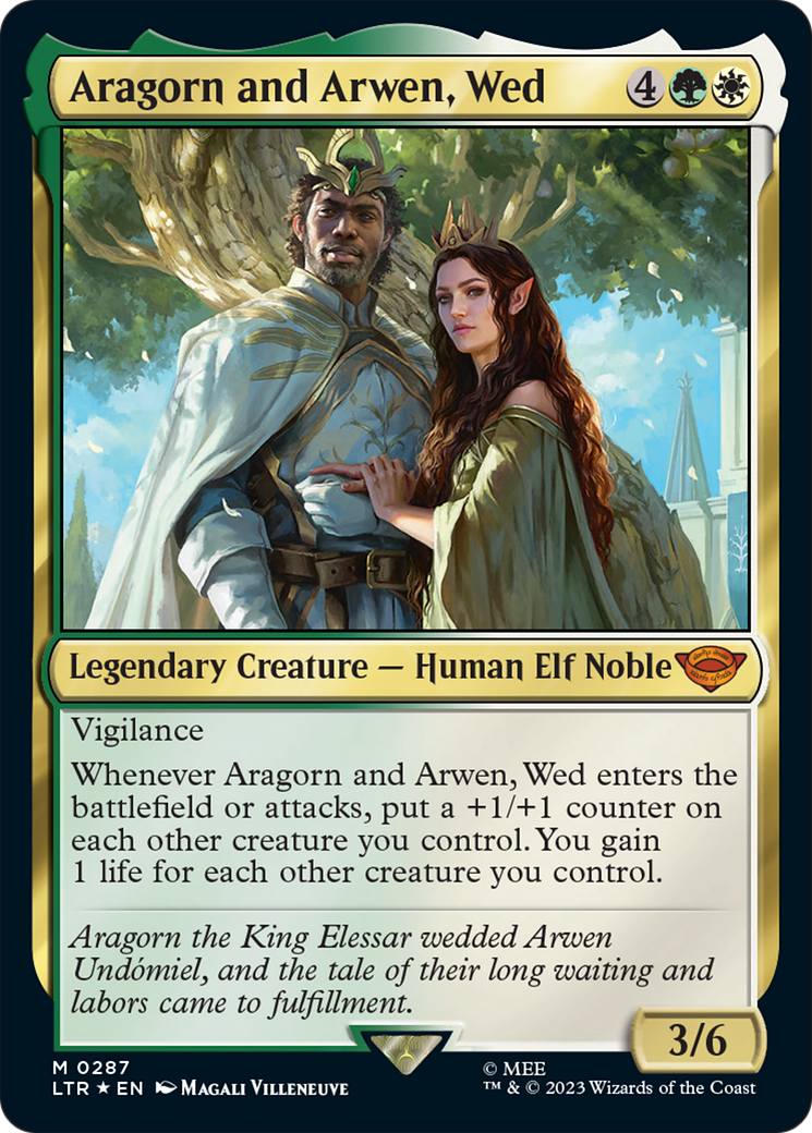 Aragorn and Arwen, Wed [The Lord of the Rings: Tales of Middle-Earth] | Exor Games Summserside