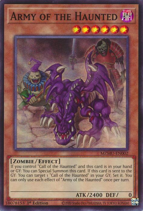 Army of the Haunted [MZMU-EN002] Super Rare | Exor Games Summserside