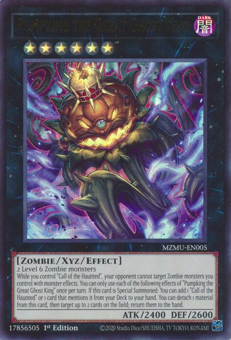 Pumpking the Great Ghost King [MZMU-EN005] Ultra Rare | Exor Games Summserside