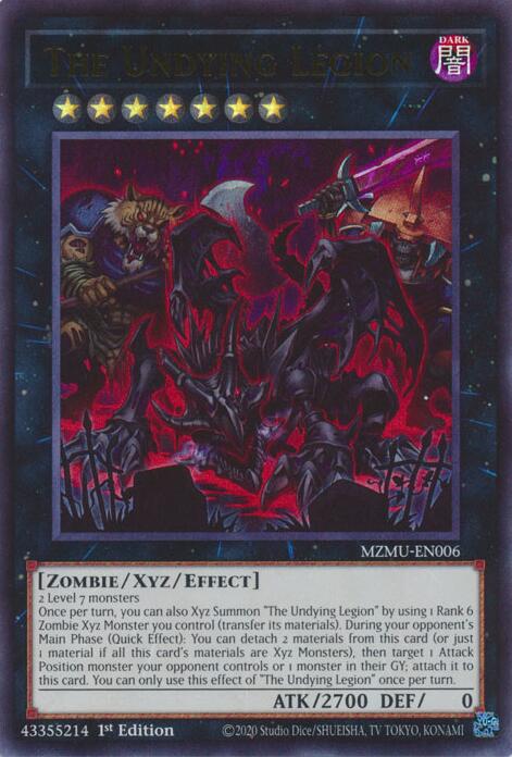The Undying Legion [MZMU-EN006] Ultra Rare | Exor Games Summserside