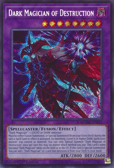 Dark Magician of Destruction [MZMU-EN011] Secret Rare | Exor Games Summserside
