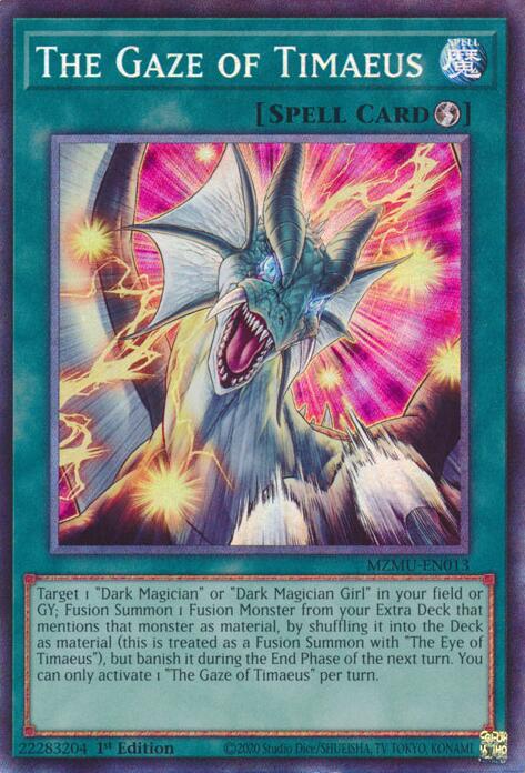 The Gaze of Timaeus (Collector's Rare) [MZMU-EN013] Collector's Rare | Exor Games Summserside