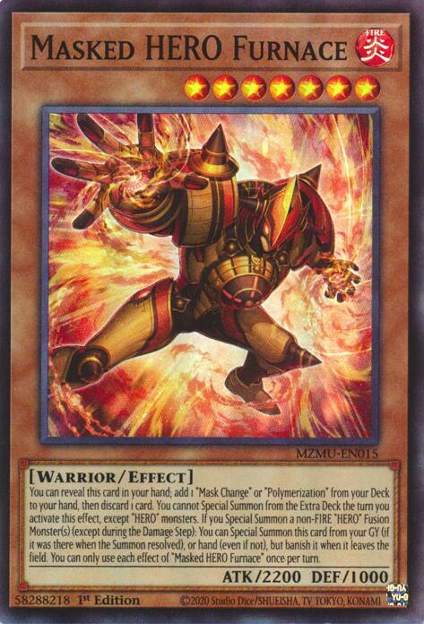 Masked HERO Furnace [MZMU-EN015] Super Rare | Exor Games Summserside