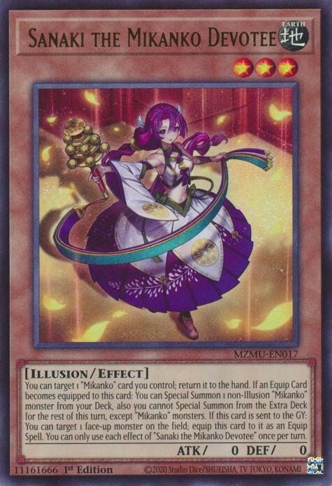 Sanaki the Mikanko Devotee [MZMU-EN017] Ultra Rare | Exor Games Summserside
