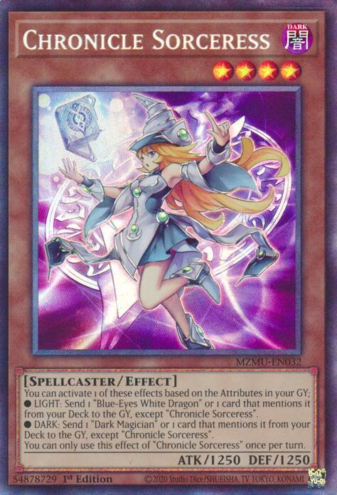 Chronicle Sorceress (Collector's Rare) [MZMU-EN032] Collector's Rare | Exor Games Summserside