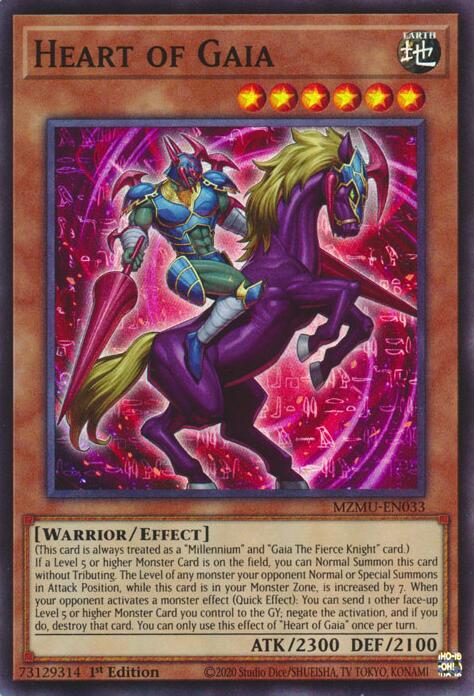 Heart of Gaia [MZMU-EN033] Super Rare | Exor Games Summserside