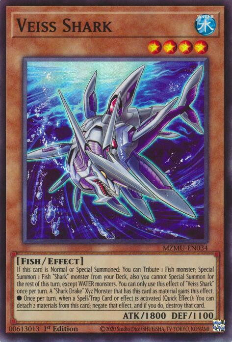 Veiss Shark [MZMU-EN034] Super Rare | Exor Games Summserside