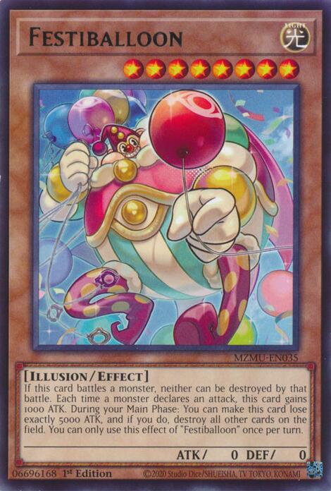 Festiballoon [MZMU-EN035] Rare | Exor Games Summserside