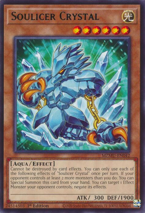 Soulicer Crystal [MZMU-EN042] Rare | Exor Games Summserside