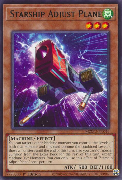 Starship Adjust Plane [MZMU-EN049] Rare | Exor Games Summserside