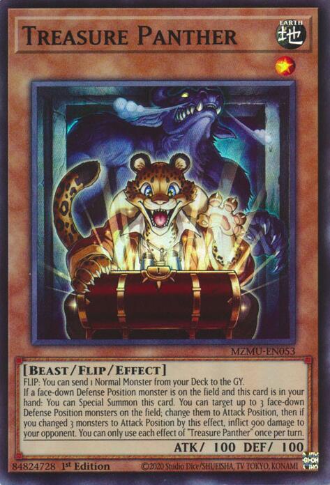 Treasure Panther [MZMU-EN053] Super Rare | Exor Games Summserside