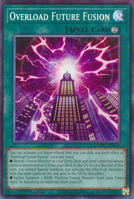 Overload Future Fusion (Collector's Rare) [MZMU-EN055] Collector's Rare | Exor Games Summserside