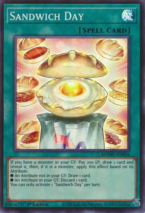 Sandwich Day [MZMU-EN056] Super Rare | Exor Games Summserside