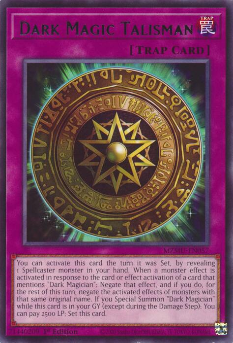 Dark Magic Talisman [MZMU-EN057] Rare | Exor Games Summserside