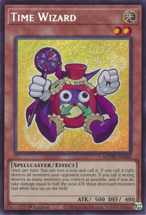 Time Wizard [MZMU-EN060] Secret Rare | Exor Games Summserside