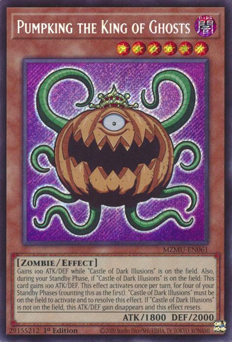 Pumpking the King of Ghosts [MZMU-EN061] Secret Rare | Exor Games Summserside