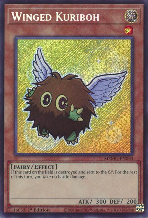 Winged Kuriboh [MZMU-EN064] Secret Rare | Exor Games Summserside