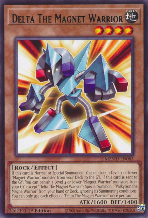 Delta The Magnet Warrior [MZMU-EN085] Rare | Exor Games Summserside