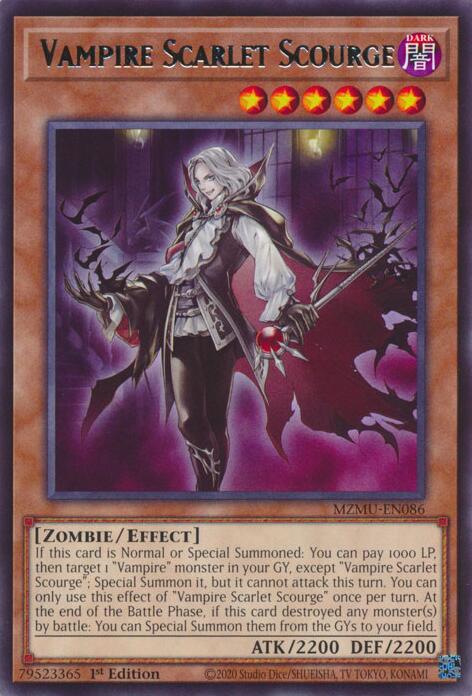 Vampire Scarlet Scourge [MZMU-EN086] Rare | Exor Games Summserside