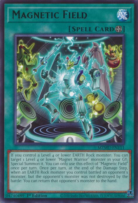 Magnetic Field [MZMU-EN111] Rare | Exor Games Summserside
