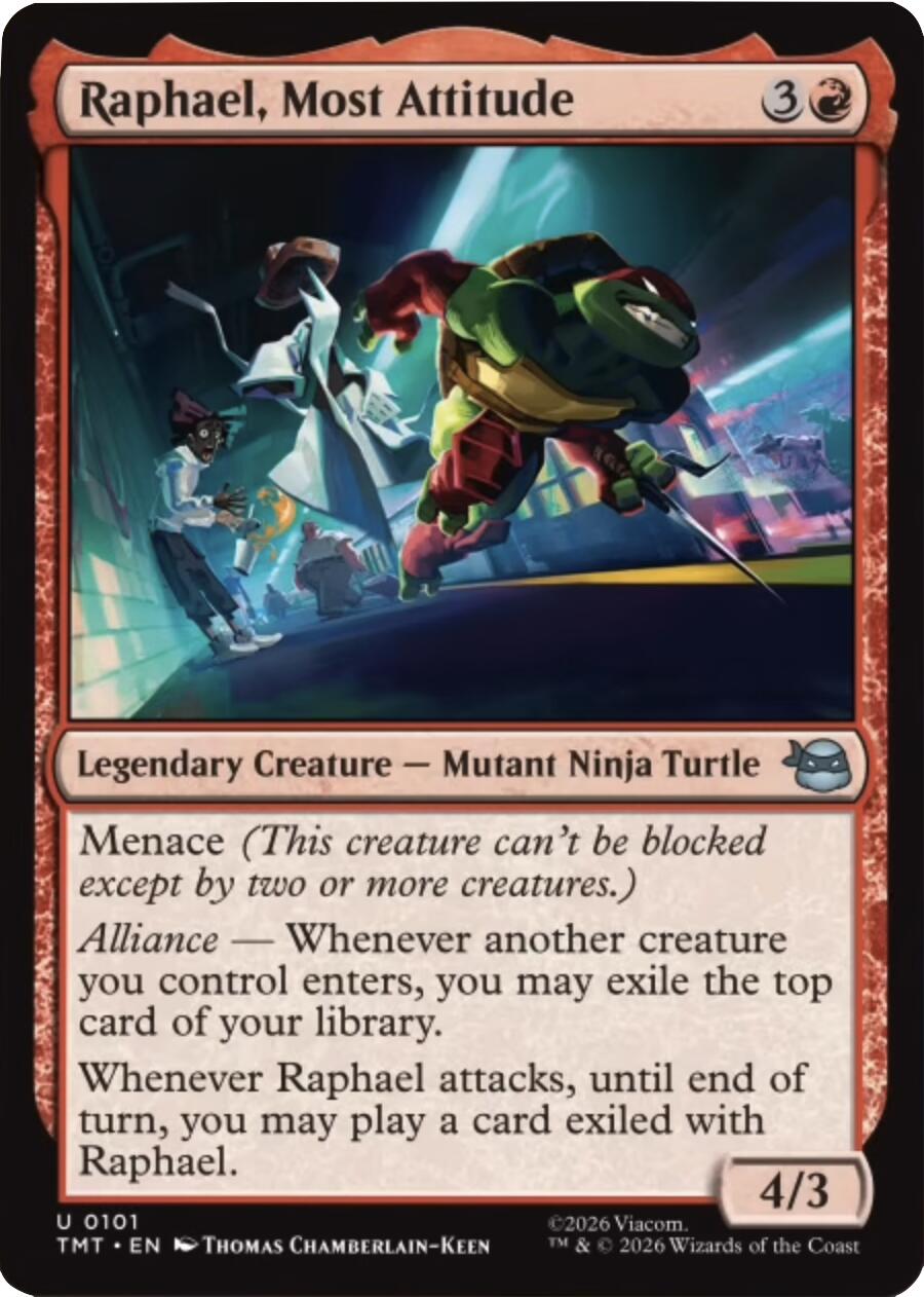 Raphael, Most Attitude [Teenage Mutant Ninja Turtles] | Exor Games Summserside