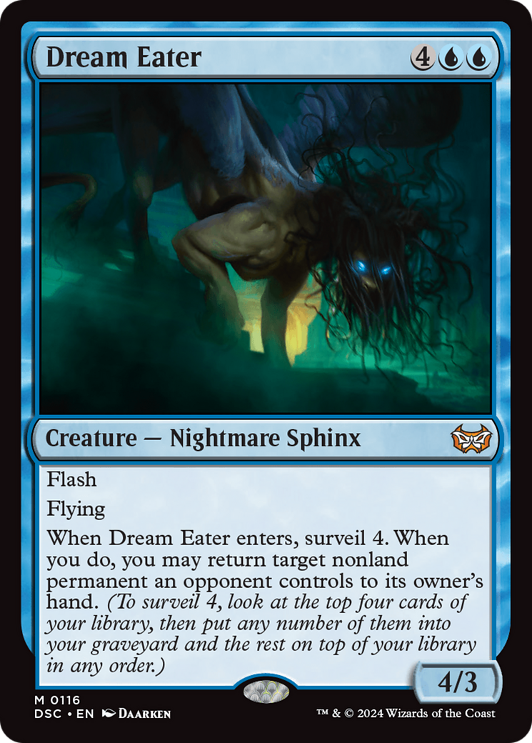 Dream Eater [Duskmourn: House of Horror Commander] | Exor Games Summserside