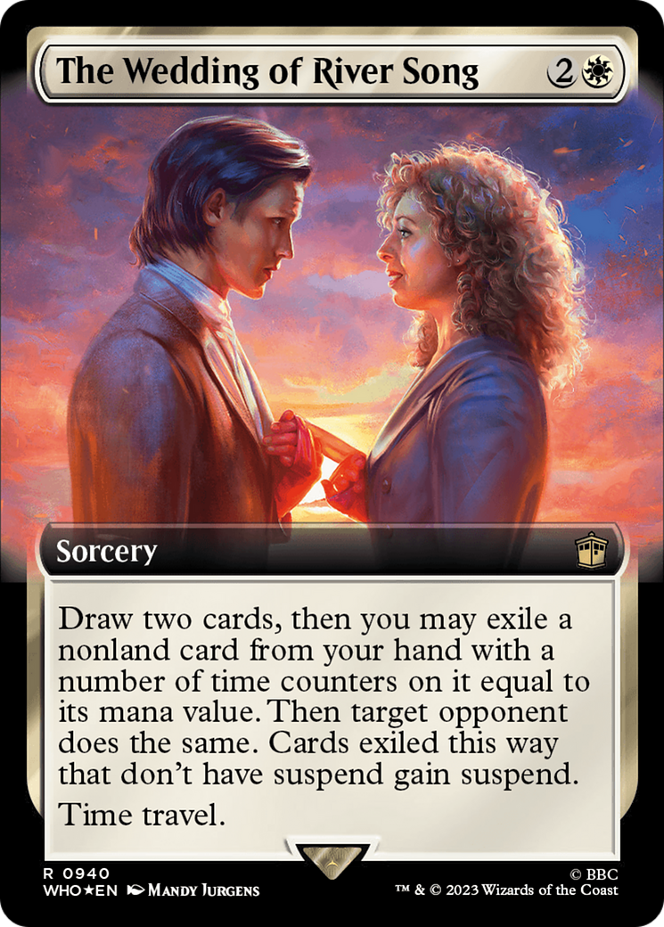 The Wedding of River Song (Extended Art) (Surge Foil) [Doctor Who] | Exor Games Summserside