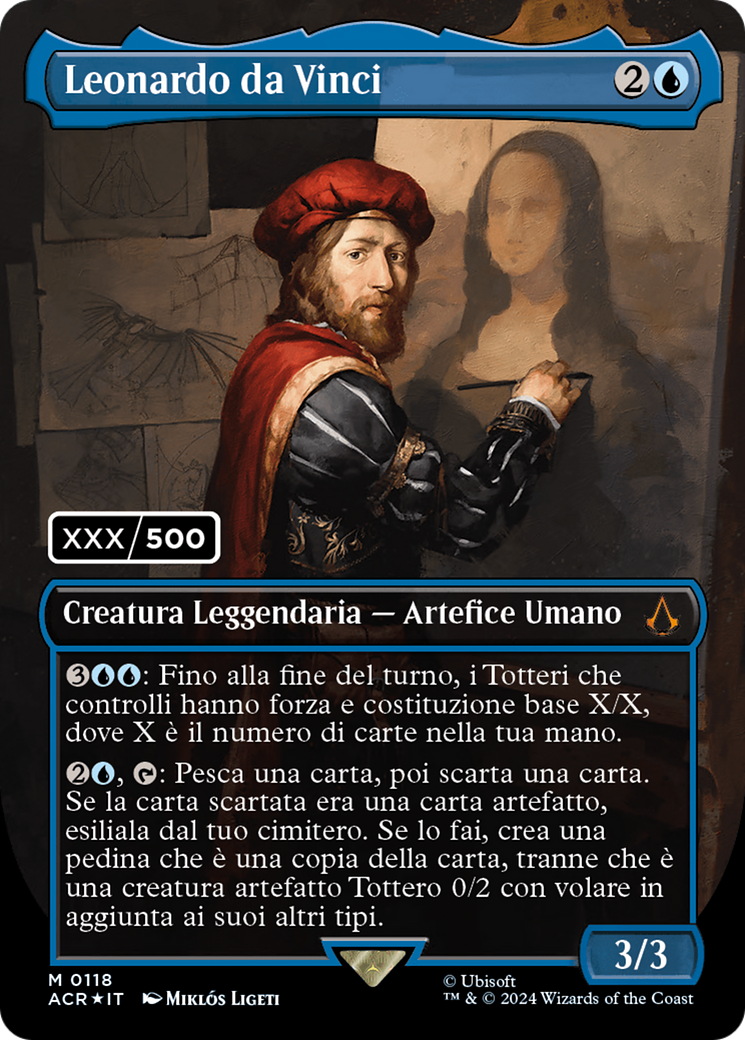 Leonardo da Vinci (Italian) (Serial Numbered) [Assassin's Creed] | Exor Games Summserside