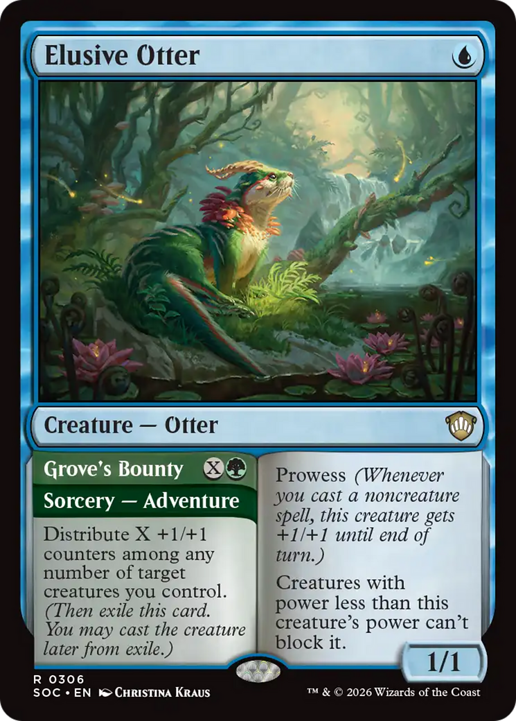 Elusive Otter [Secrets of Strixhaven Commander] | Exor Games Summserside