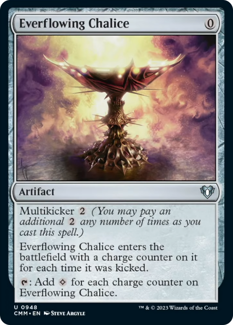 Everflowing Chalice [Commander Masters] | Exor Games Summserside