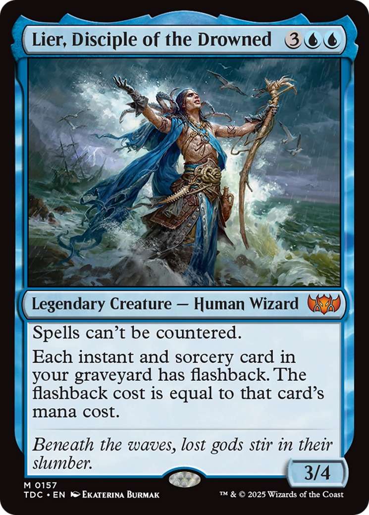 Lier, Disciple of the Drowned [Tarkir: Dragonstorm Commander] | Exor Games Summserside