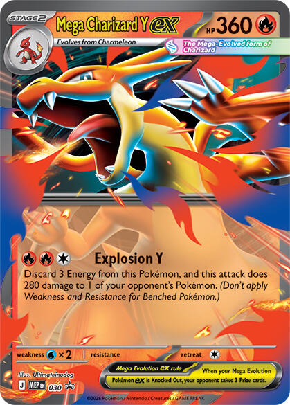 Mega Charizard Y ex (030) [Mega Evolution Promo] | Exor Games Summserside