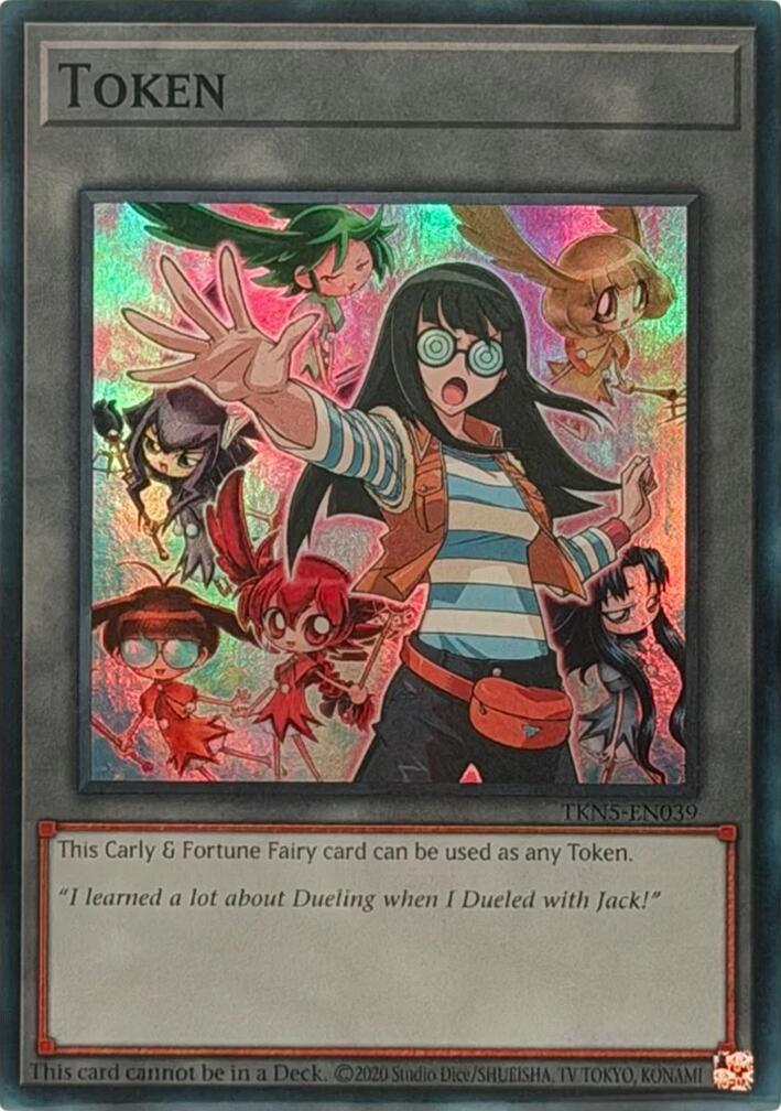 Token: Carly & Fortune Fairy [TKN5-EN039] Super Rare | Exor Games Summserside