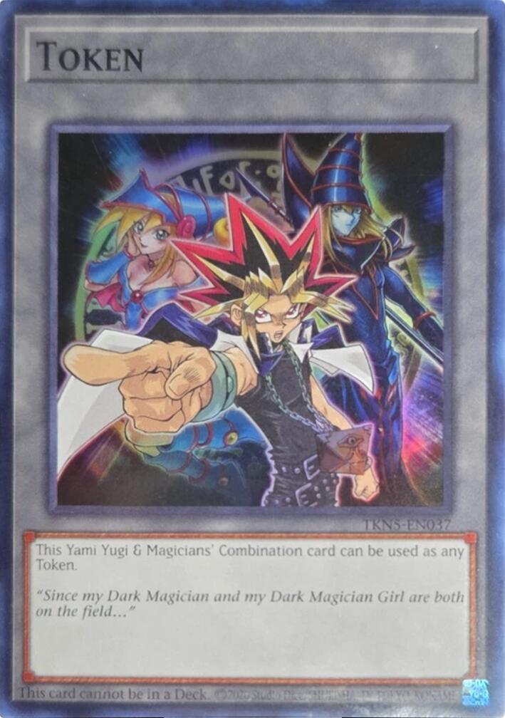Token: Yami Yugi & Magicians Combination [TKN4-EN037] Super Rare | Exor Games Summserside
