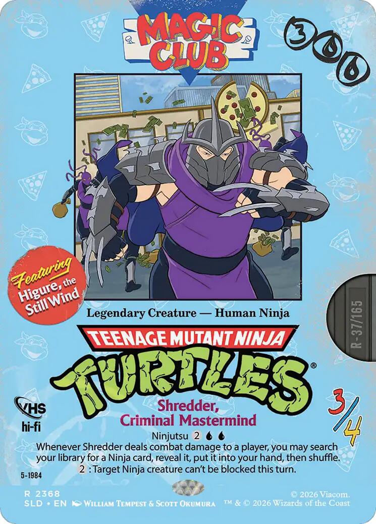 Shredder, Criminal Mastermind - Higure, the Still Wind [Secret Lair Drop Series] | Exor Games Summserside