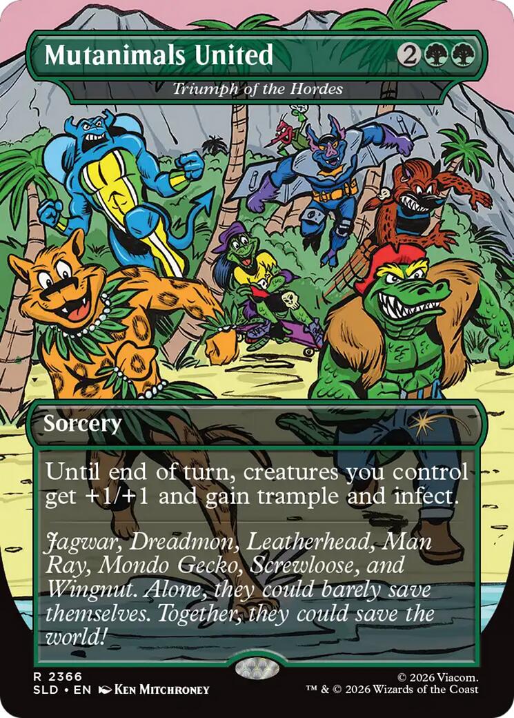 Mutanimals United - Triumph of the Hordes [Secret Lair Drop Series] | Exor Games Summserside