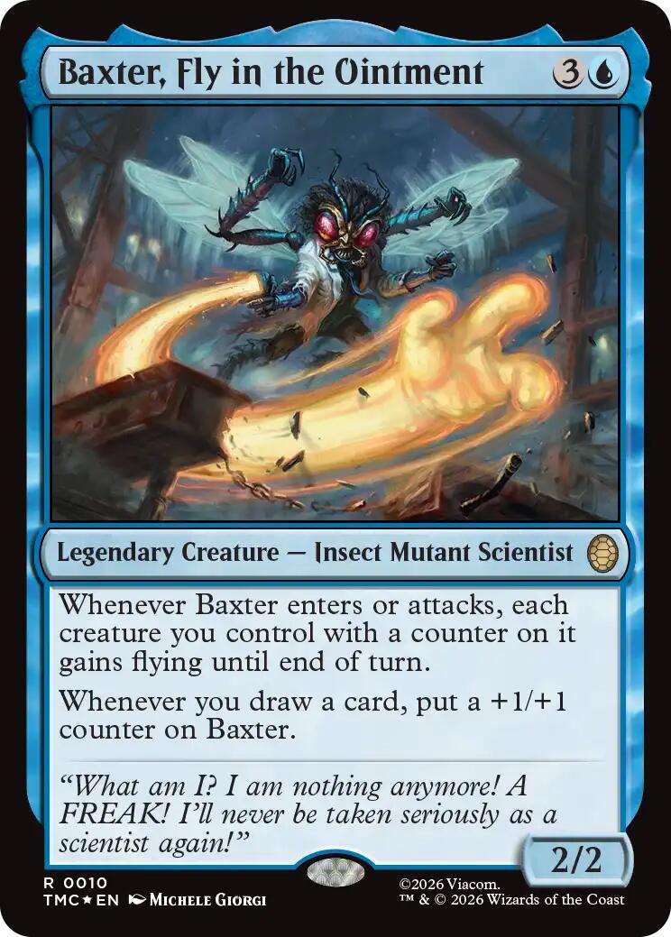 Baxter, Fly in the Ointment (Surge Foil) [Teenage Mutant Ninja Turtles Commander] | Exor Games Summserside
