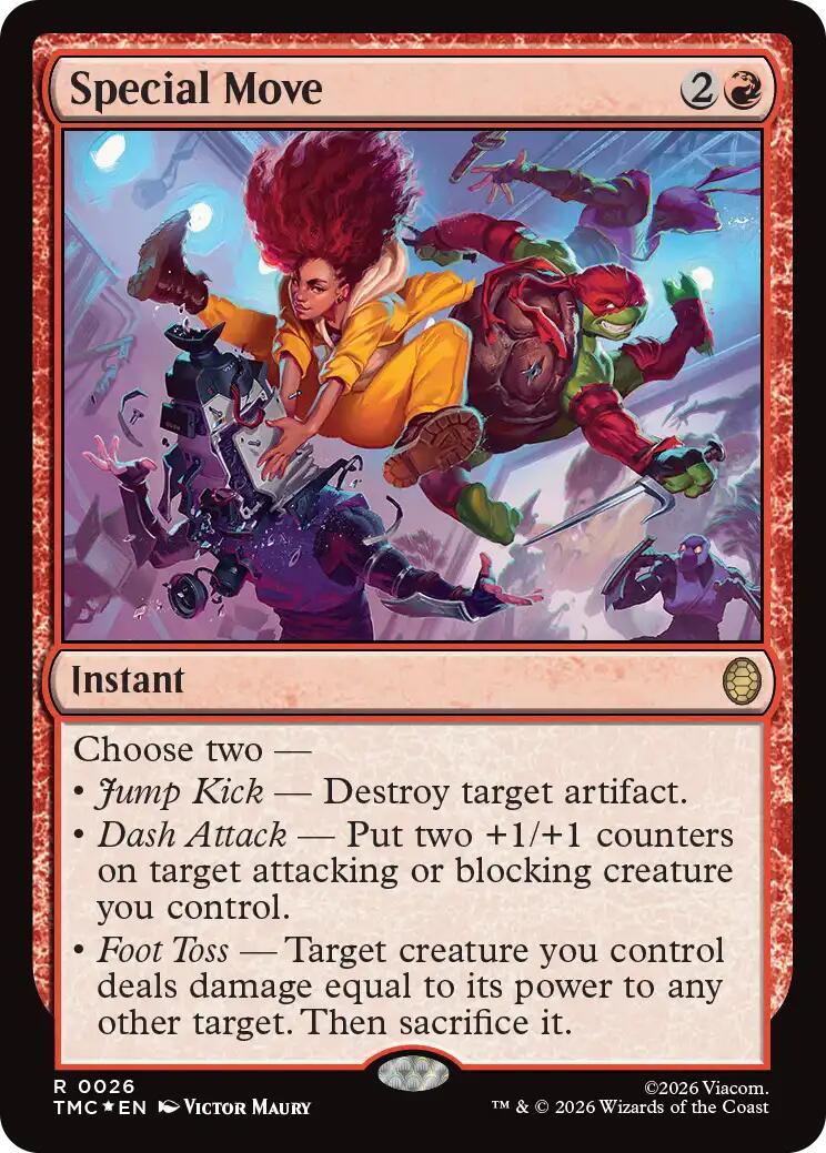 Special Move (Surge Foil) [Teenage Mutant Ninja Turtles Commander] | Exor Games Summserside