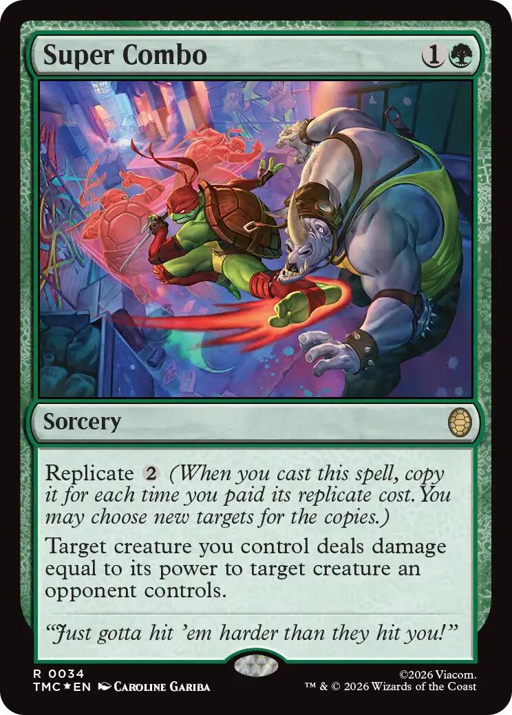 Super Combo (Surge Foil) [Teenage Mutant Ninja Turtles Commander] | Exor Games Summserside