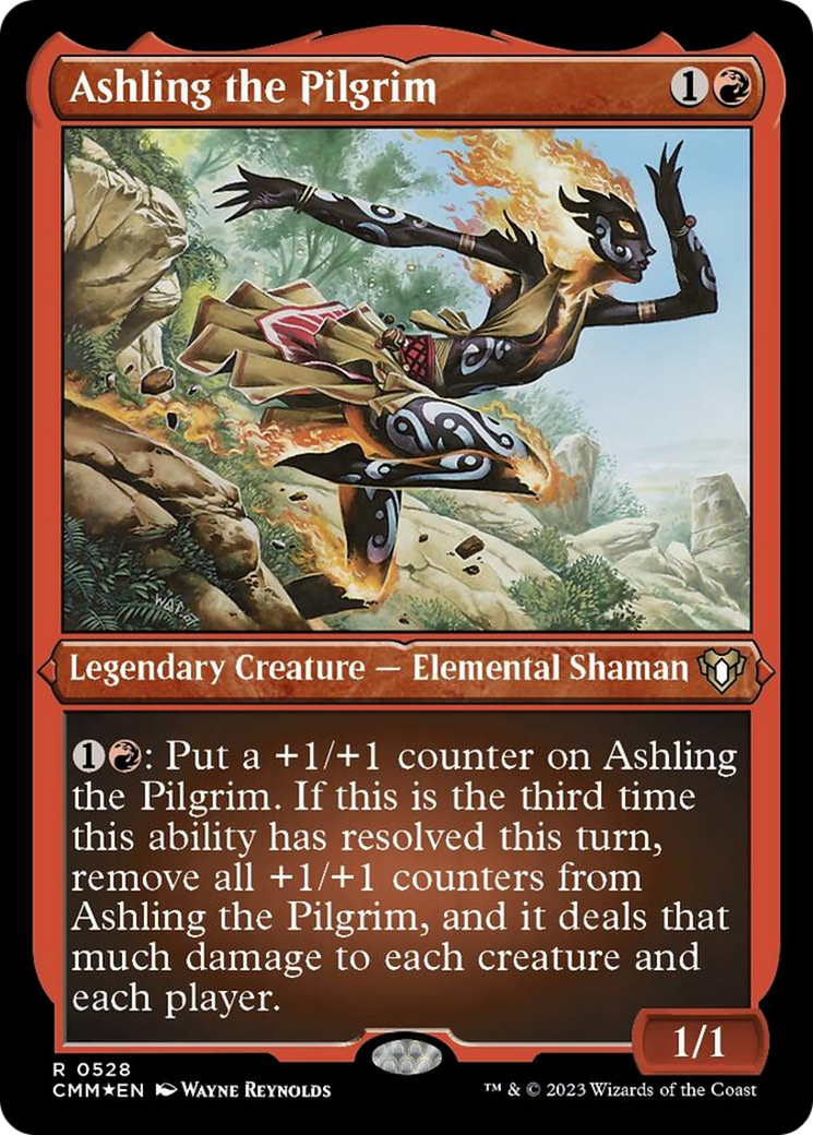 Ashling the Pilgrim (Foil Etched) [Commander Masters] | Exor Games Summserside