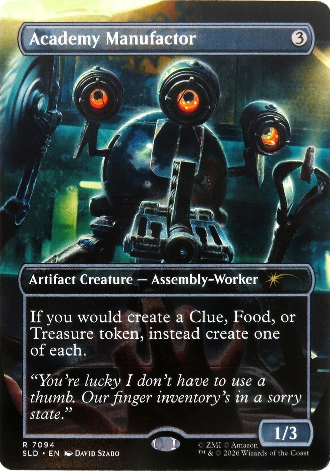 Academy Manufactor (7094) [Secret Lair Drop Series] | Exor Games Summserside