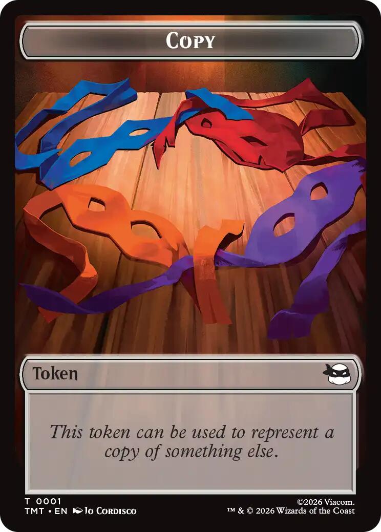 Treasure // Copy Double-Sided Token [Teenage Mutant Ninja Turtles Commander Tokens] | Exor Games Summserside