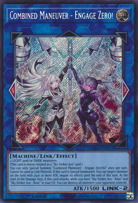 Combined Maneuver - Engage Zero! (Secret Rare) [L26D-ENS33] Secret Rare | Exor Games Summserside