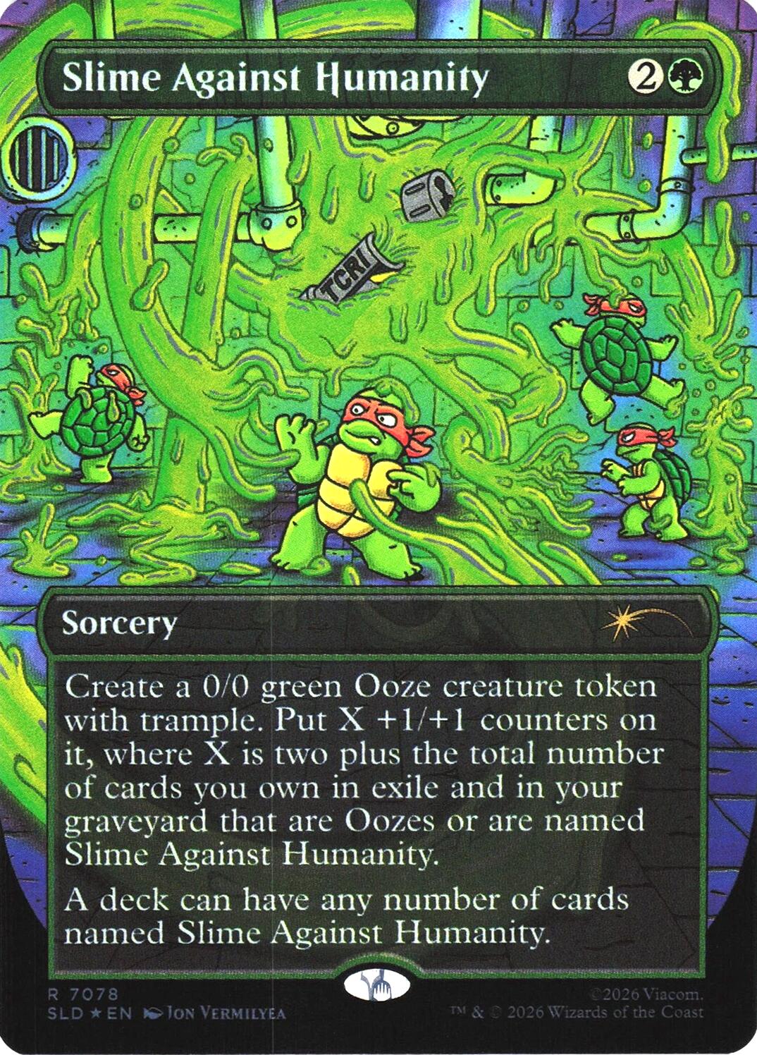 Slime Against Humanity (7078) [Secret Lair Drop Series] | Exor Games Summserside