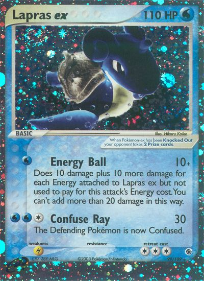 Lapras ex (99/109) [EX: Ruby & Sapphire] | Exor Games Summserside